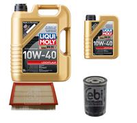 FEBI Controllo Set 6L LIQUI MOLY 10W-40 Leichtlauf Per VW Golf III 1H1 1.8