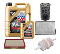 FEBI Controllo Set 6L LIQUI MOLY 10W-40 Leichtlauf Per VW Passat 3A2 35I