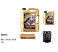Febi Controllo Set 6L Liqui Moly 10W-40 Scorrevolezza per Citroën C5 II
