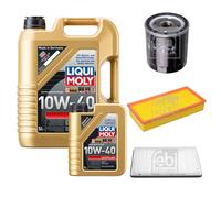 Febi Controllo Set 6L Liqui Moly 10W-40 Scorrevolezza per Peugeot 406