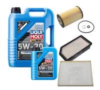 Febi Controllo Set 6L Liqui Moly 5W-30 da Molto Tempo Alto di Tech per Hyunday