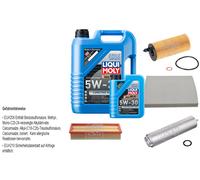 Febi Controllo Set 6L Liqui Moly 5W-30 da Molto Tempo Alto Tech per BMW X5
