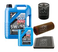 Febi Controllo Set 6L Liqui Moly 5W-30 da Molto Tempo Alto Tech per Fiat Doblo