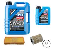 Febi Controllo Set 6L Liqui Moly 5W-30 da Molto Tempo High-Tech per Bwm 5er
