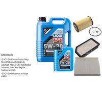 Febi Controllo Set 6L Liqui Moly 5W-30 da Molto Tempo High-Tech per Kia Soul Sul