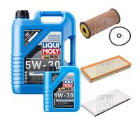 Febi Controllo Set 6L Liqui Moly 5W-30 da Molto Tempo High-Tech per Mercedes Un