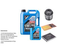 Febi Controllo Set 6L Liqui Moly 5W-30 da Molto Tempo High-Tech per VW Polo 6R_