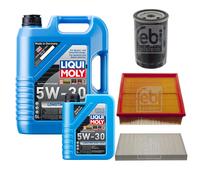 FEBI Controllo Set 6L LIQUI MOLY 5W-30 Longtime High Tech Per Audi 100 44