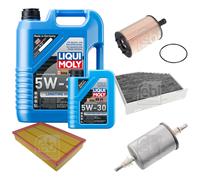 FEBI Controllo Set 6L LIQUI MOLY 5W-30 Longtime High Tech Per Audi A3