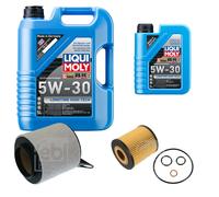FEBI Controllo Set 6L LIQUI MOLY 5W-30 Longtime High Tech Per BMW 1Er E81