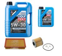 FEBI Controllo Set 6L LIQUI MOLY 5W-30 Longtime High Tech Per BMW 3er
