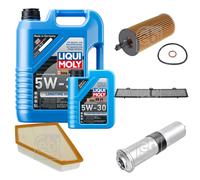 FEBI Controllo Set 6L LIQUI MOLY 5W-30 Longtime High Tech Per BMW X1 E84
