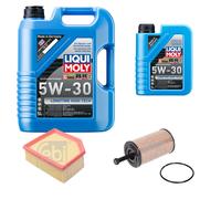 FEBI Controllo Set 6L LIQUI MOLY 5W-30 Longtime High Tech Per Citroën