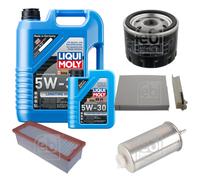 FEBI Controllo Set 6L LIQUI MOLY 5W-30 Longtime High Tech Per Dacia Duster