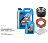 FEBI Controllo set 6L LIQUI MOLY 5W-30 Longtime High Tech per Dacia Sandero
