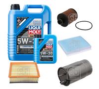 FEBI Controllo Set 6L LIQUI MOLY 5W-30 Longtime High Tech Per Fiat Linea