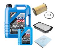 FEBI Controllo Set 6L LIQUI MOLY 5W-30 Longtime High Tech Per Hyundai I30