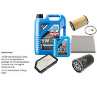 FEBI Controllo Set 6L LIQUI MOLY 5W-30 Longtime High Tech Per KIA Soul AM