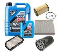 FEBI Controllo Set 6L LIQUI MOLY 5W-30 Longtime High Tech Per KIA Soul AM