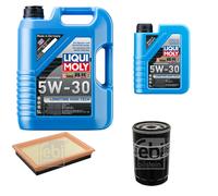 FEBI Controllo Set 6L LIQUI MOLY 5W-30 Longtime High Tech Per Mazda 2 DY 1.6