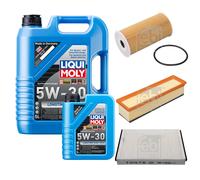 FEBI Controllo Set 6L LIQUI MOLY 5W-30 Longtime High Tech Per Mercedes C