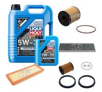 FEBI Controllo Set 6L LIQUI MOLY 5W-30 Longtime High Tech Per MINI Mini R56