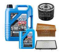 FEBI Controllo set 6L LIQUI MOLY 5W-30 Longtime High-Tech per Opel Vivaro