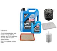 FEBI Controllo Set 6L LIQUI MOLY 5W-30 Longtime High Tech Per Seat Leon 1M1