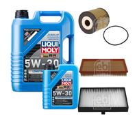 FEBI Controllo Set 6L LIQUI MOLY 5W-30 Longtime High Tech Per Volvo C70 I