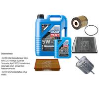 FEBI Controllo Set 6L LIQUI MOLY 5W-30 Longtime High Tech Per Volvo S60 I
