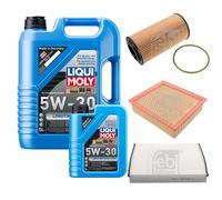 FEBI Controllo Set 6L LIQUI MOLY 5W-30 Longtime High Tech Per Volvo V40