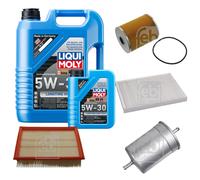 FEBI Controllo Set 6L LIQUI MOLY 5W-30 Longtime High Tech Per VW Golf III
