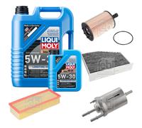 FEBI Controllo Set 6L LIQUI MOLY 5W-30 Longtime High Tech Per VW Golf V
