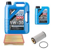 FEBI Controllo Set 6L LIQUI MOLY 5W-30 LONGTIME HIGH TECH Per VW POLO 6R 6C