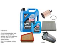 FEBI Controllo set 6L LIQUI MOLY 5W-30 Longtime High Tech per VW Polo 9N_