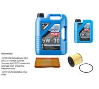 FEBI Controllo Set 6L LIQUI MOLY 5W-30 Longtime High Tech Per VW Touran 1T1