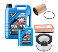 FEBI Controllo Set 6L LIQUI MOLY 5W-30 Longtime High Tech Per VW Transporter