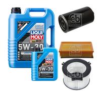FEBI Controllo Set 6L LIQUI MOLY 5W-30 Longtime High Tech Per VW Transporter
