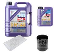 Febi Controllo Set 6L Liqui Moly 5W-40 Bassa Visciosità High-Tech per Mazda MX-5