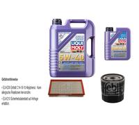 Febi Controllo Set 6L Liqui Moly 5W-40 Bassa Visciosità High-Tech per Opel Chris