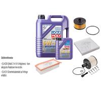 FEBI Controllo set 6L LIQUI MOLY 5W-40 Funzionamento Regolare Alto Tecnologia