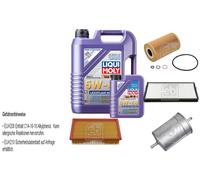 FEBI Controllo set 6L LIQUI MOLY 5W-40 Funzionamento Regolare Alto Tecnologia