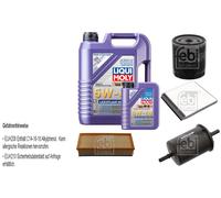 FEBI Controllo set 6L LIQUI MOLY 5W-40 Giocare ad alta tecnologia per Citroën
