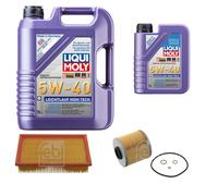 FEBI Controllo Set 6L LIQUI MOLY 5W-40 Leichtlauf High Tech Per BMW 3er