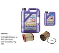 FEBI Controllo Set 6L LIQUI MOLY 5W-40 Leichtlauf High Tech Per BMW 3er E90