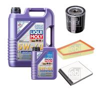 FEBI Controllo Set 6L LIQUI MOLY 5W-40 Leichtlauf High Tech Per Citroën