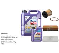 FEBI Controllo Set 6L LIQUI MOLY 5W-40 Leichtlauf High Tech Per Lancia Phedra