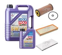 FEBI Controllo Set 6L LIQUI MOLY 5W-40 Leichtlauf High Tech Per Mercedes A