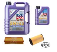 FEBI Controllo Set 6L LIQUI MOLY 5W-40 Leichtlauf High Tech Per Mercedes E