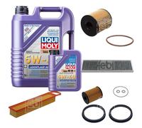 FEBI Controllo Set 6L LIQUI MOLY 5W-40 Leichtlauf High Tech Per MINI Mini